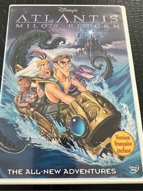 Disney Atlantis: Milo's Return Widescreen DVD